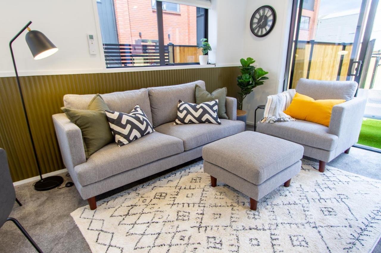 Apartament New Sophisticated City Pad Christchurch Zewnętrze zdjęcie